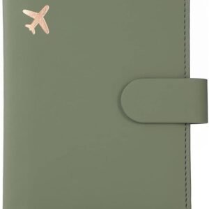 Melsbrinna Premium Leather Passport Holder Covers Case, Waterproof Rfid Blocking...