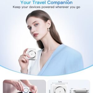 Charging Station for Apple Multiple Devices – 3 in 1 Foldable Magnetic Wireless Charger Dock – Travel Charging Pad for iPhone 16 15 14 13 12 Pro Max Plus Watch & Airpods