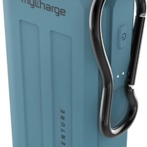 myCharge Portable Charger Waterproof USB C Power Bank Adventure, Rugged Outdoor External Battery Pack Backup (6700 mAh (Blue))