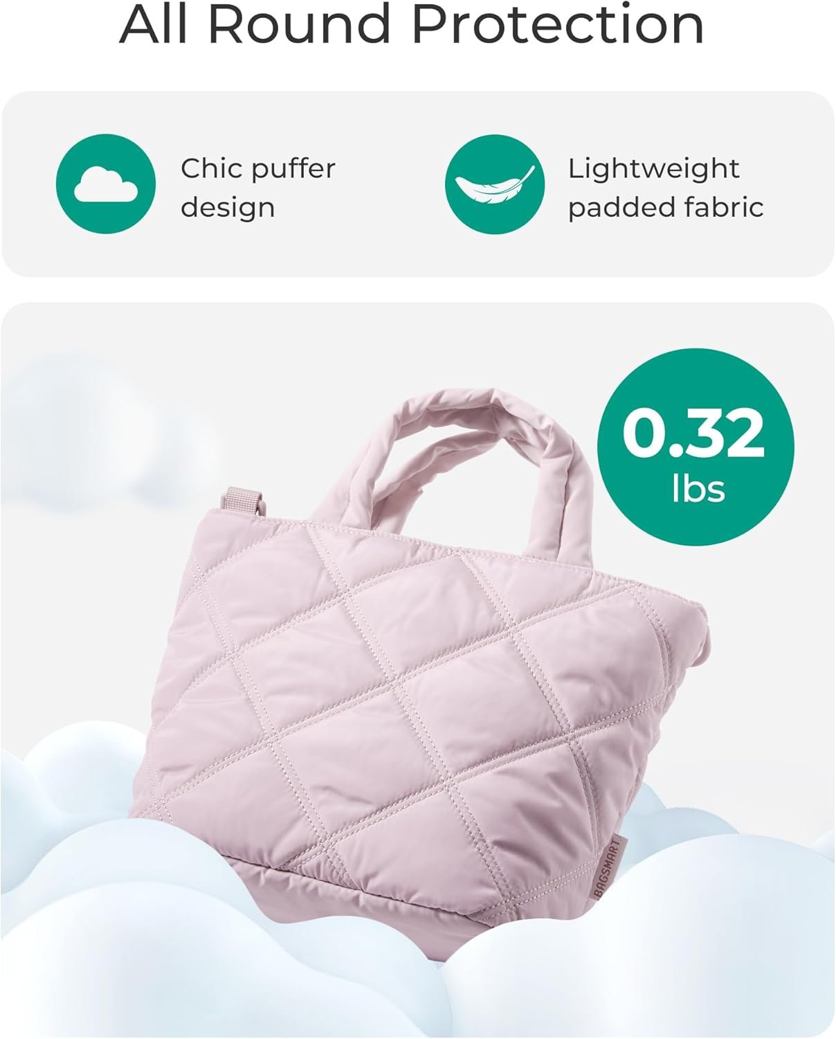 BAGSMART Crossbody Bags for Women, Small Crossbody Bag Cross Body Purse Mini Tote Travel Purse Shoulder Handbags Wallet - Image 7