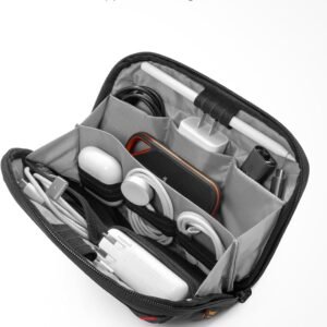 tomtoc Travel Cable Organizer Pouch, Electronics Accessories Organizer Portable ...