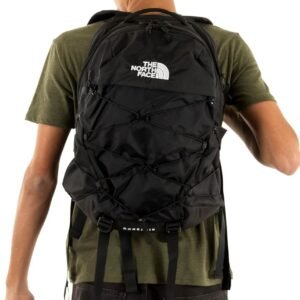 The North Face Borealis Commuter Laptop Backpack – Water Repellent, 16″ Laptop Sleeve, Large Main Compartment, TNF Black/TNF Black-NPF, One Size