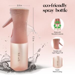 Kitsch Continuous Spray Bottle for Hair – Fine Mist Water Mister & Water ...