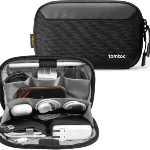 tomtoc Travel Cable Organizer Pouch, Electronics Accessories Organizer Portable ...