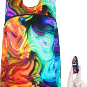 Nanobag Ultralight Foldable Backpack for Traveling and Compact Mini Hiking Pack for Men & Women, Reusable Collapsible