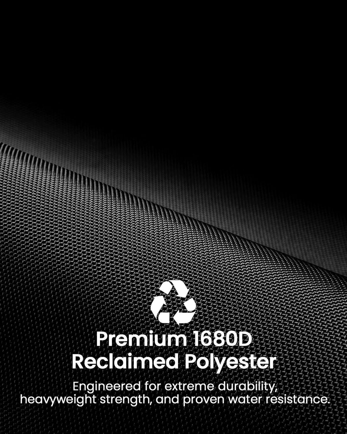 tomtoc Travel Cable Organizer Pouch, Electronics Accessories Organizer Portable Waterproof Double Accessories Carry Case for Cord, Charger, Cables, USB Drive, Black - Image 5