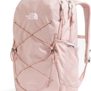 The North Face Women’s Jester Everyday Laptop Backpack – Commuter Travel Bag, Laptop Sleeve, Water-Repellent, Pink Moss, One Size