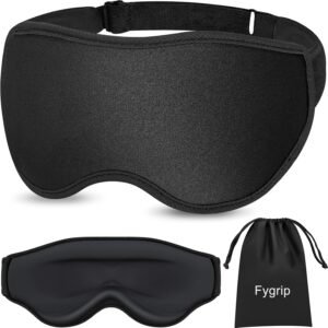 3D Eye Mask Sleep Mask for Men & Women, 100% Pressure-Free & Light Blo...
