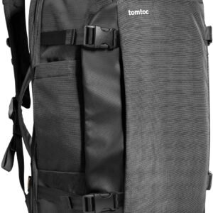 tomtoc Travel Backpack 40L, TSA Friendly Flight Approved Carry-on Luggage Hand W...