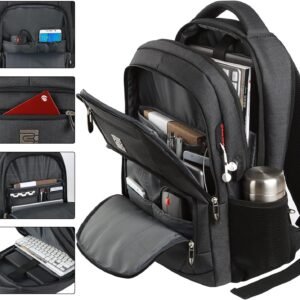 Laptop Backpack,Business Travel Anti Theft Slim Durable Laptops Backpack with US...