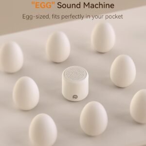 Dreamegg Portable Travel White Noise Machine for Sleep, Features Powerful Batter...