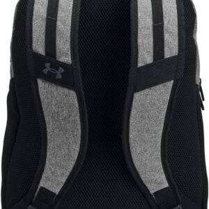 Under Armour Unisex-Adult Hustle 6.0 Backpack, (026) Castlerock Full Heather/Bla...