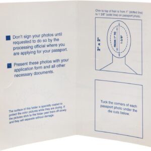 Neil Enterprises Passport Folders in Off-White – Pack of 100