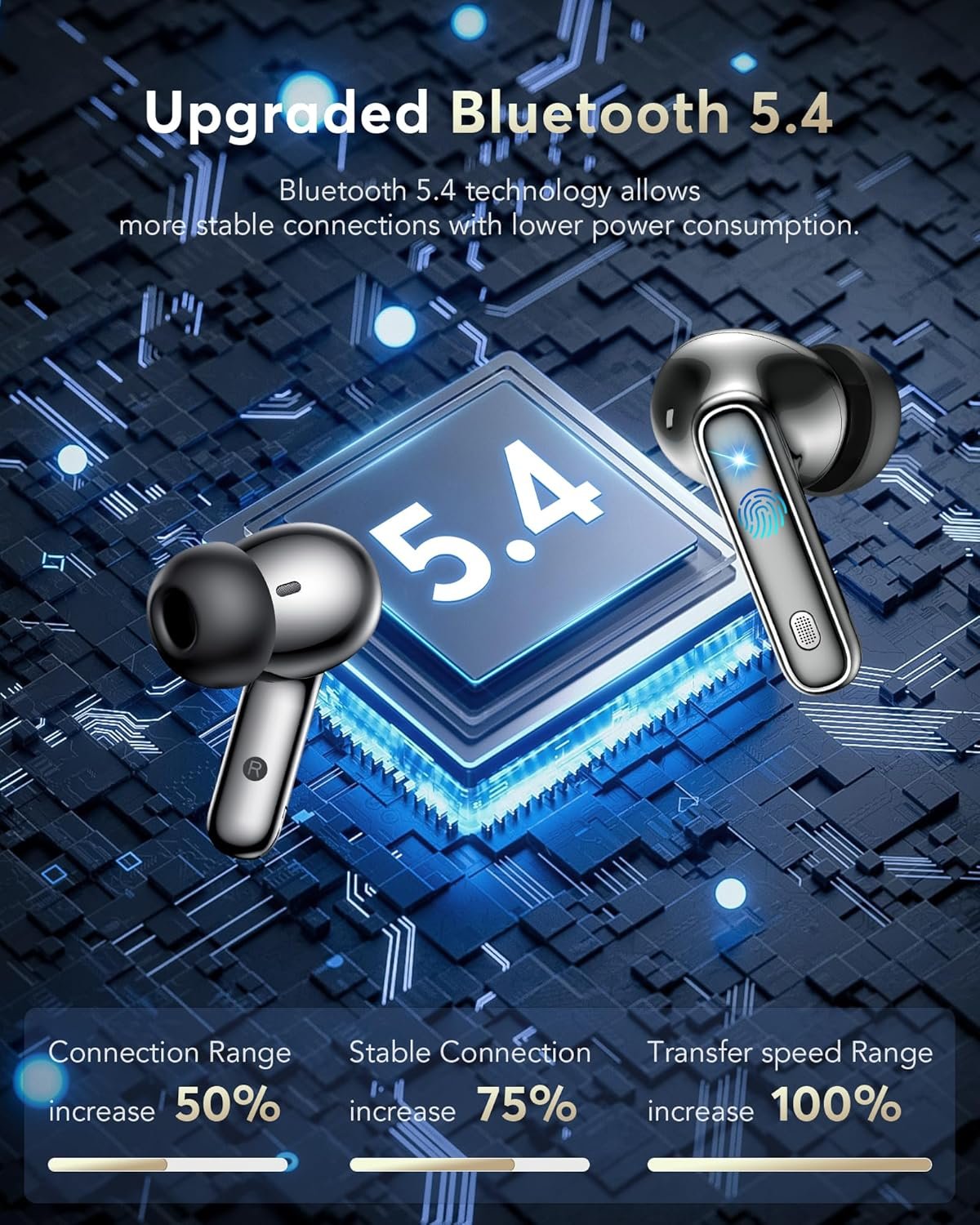 AI Translation Earbuds Real Time,188 Language Translator Earbuds, Audifonos Traductores Inglés Español,3-in-1 Translating Device,Noise Cancelling Translate Ear Buds with for Travel & Business Meetings - Image 7