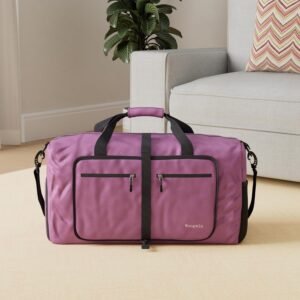 Woogwin Travel Duffel Bag Large Foldable Waterproof Overnigh...