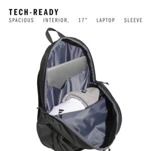 adidas Prime Backpack for Work, Travel Bag for Women and Men with Padded Compartment for Laptop