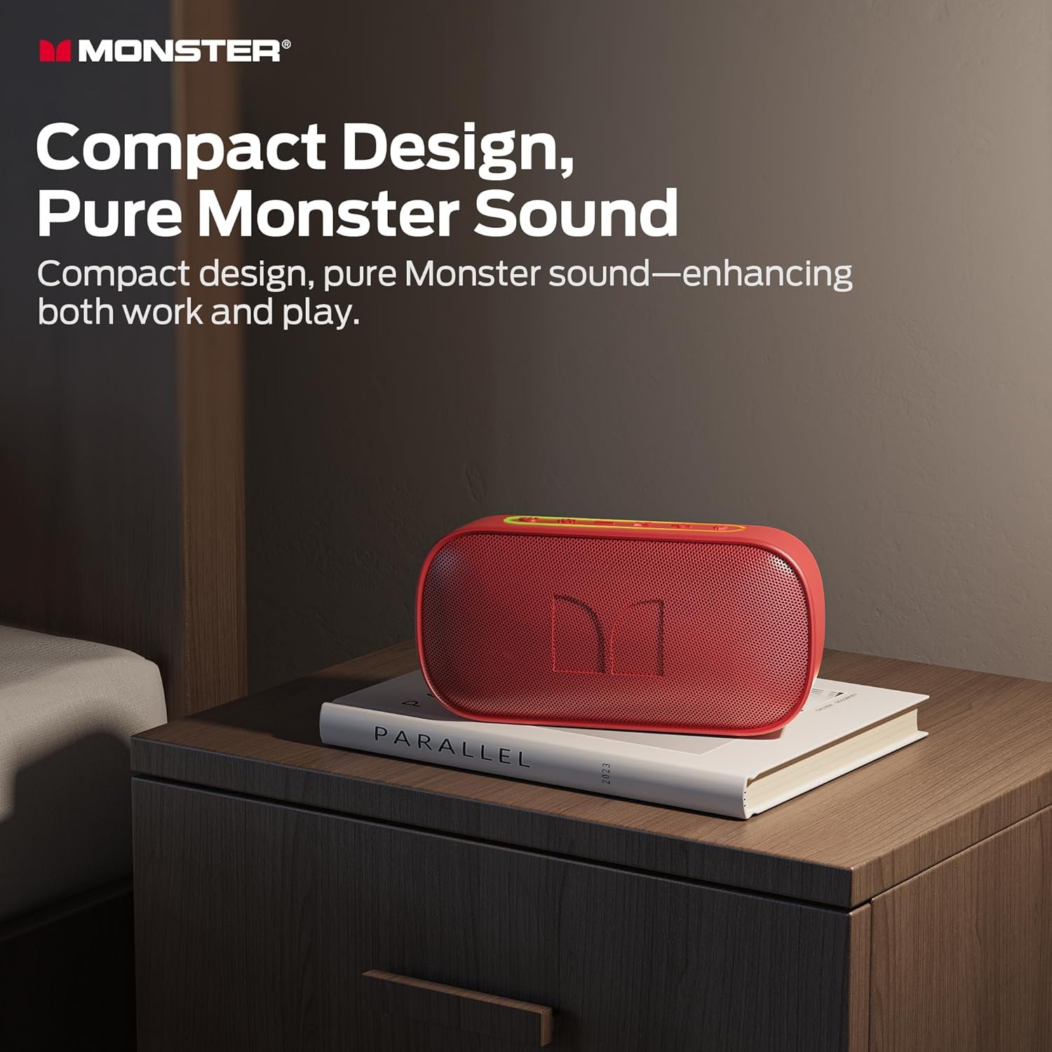 Monster S150 Speaker, Strong Bluetooth 5.4, IPX7 Waterproof Wireless Speaker, Support Sulti-Channel Connection, HD Hands-Free Calling, Compact Design Bluetooth Speakers - Image 7